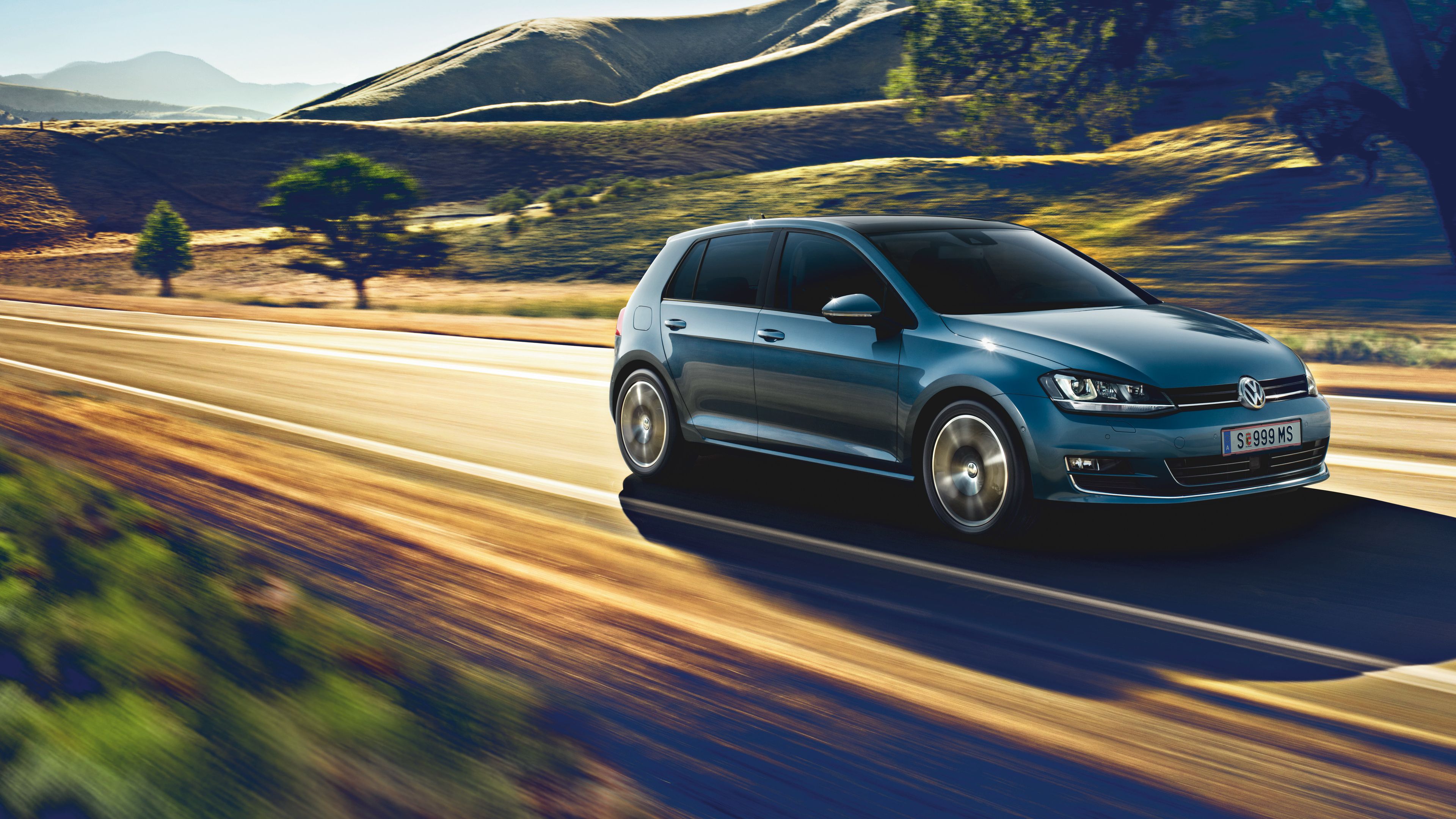 vw volkswagen up gelb seitenansicht