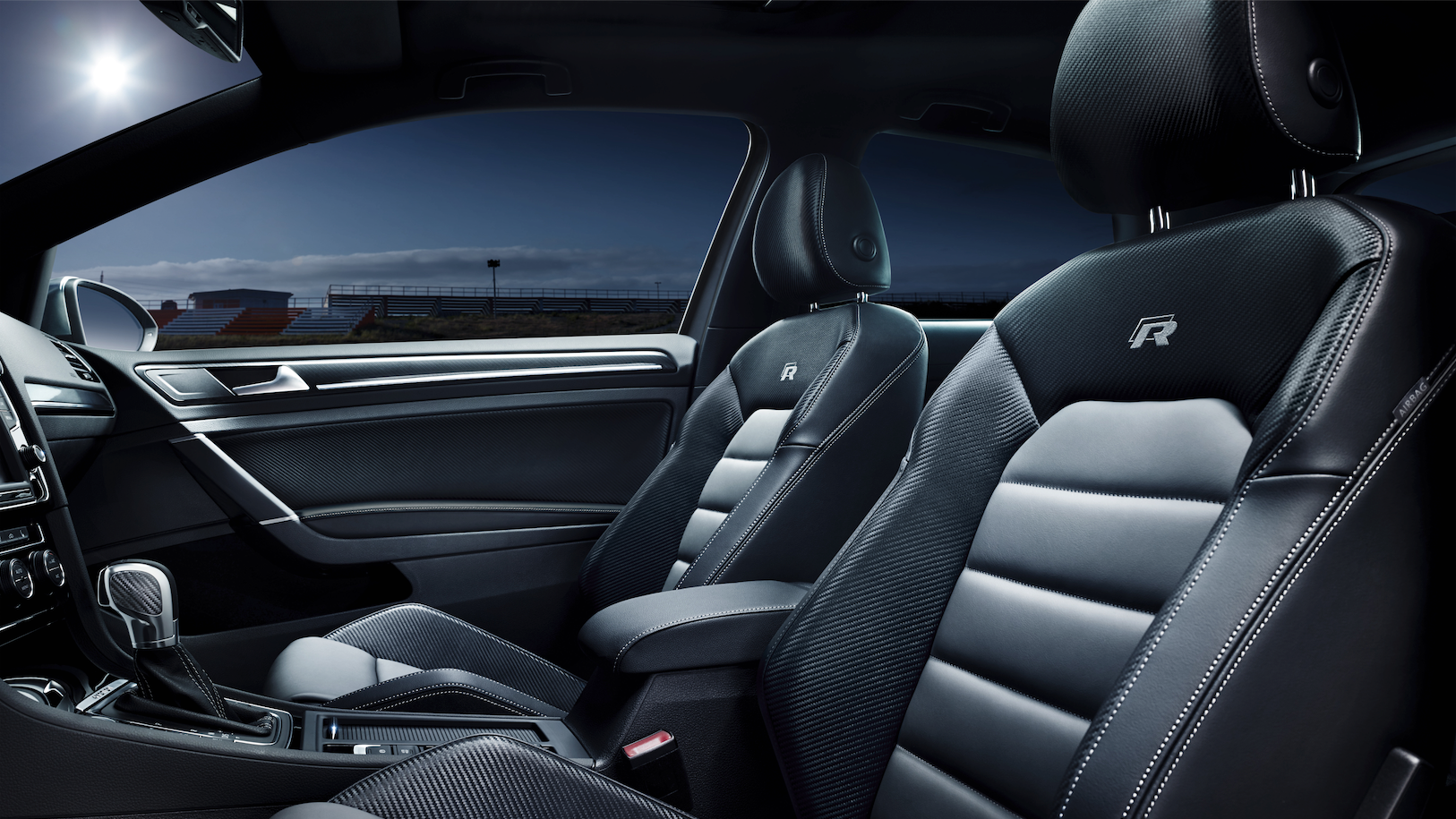 vw volkswagen golf r innenraum
