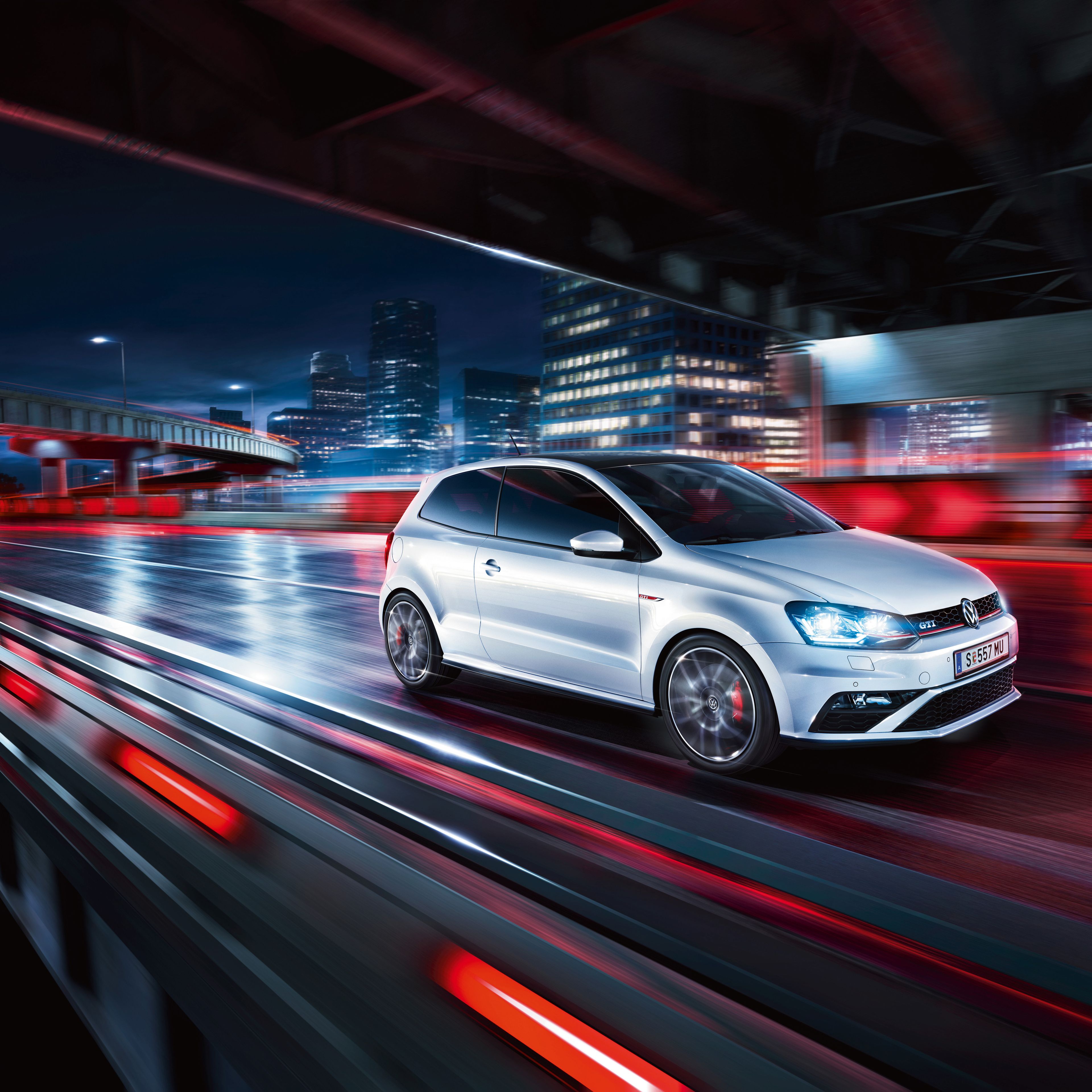 vw volkswagen polo gti seitenansicht