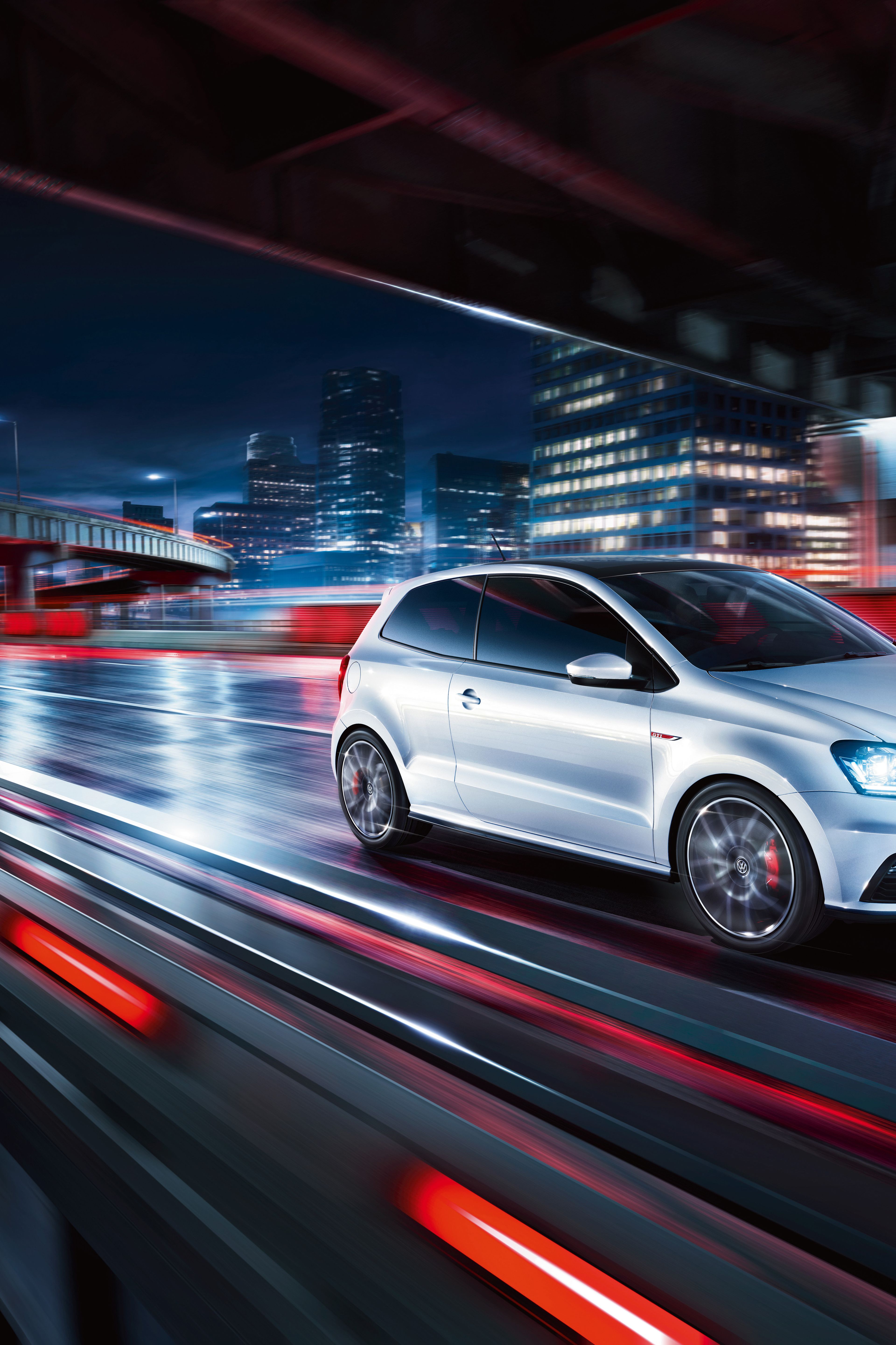 vw volkswagen polo gti seitenansicht