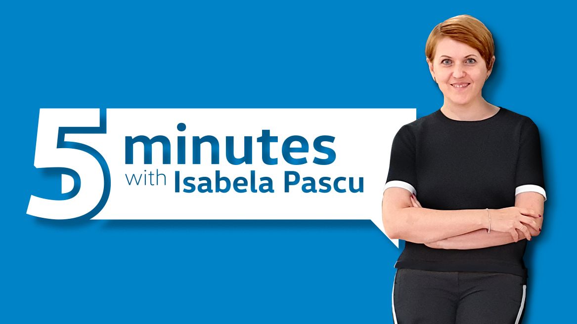 5 minutes with Isabela Pascu